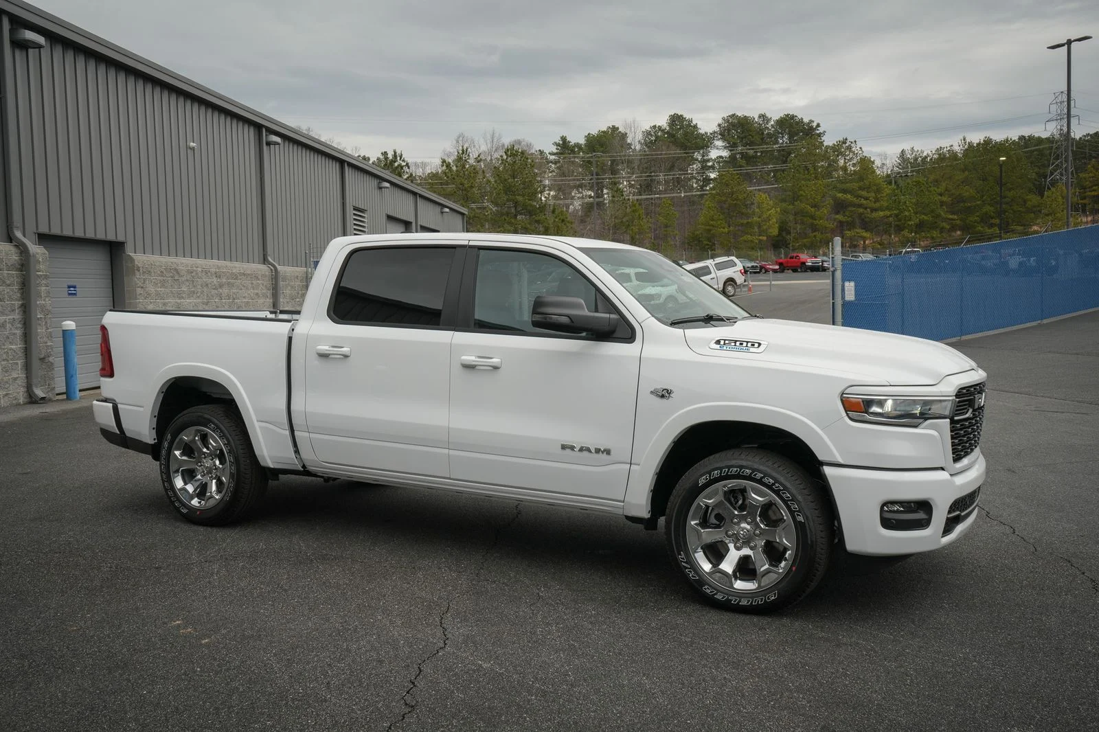 New 2026 Bright White Clear-Coat Exterior Paint RAM Big Horn/Lone Star image 12