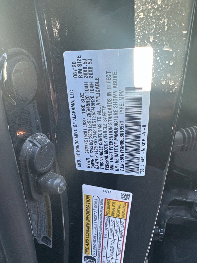2020 Honda Passport Elite