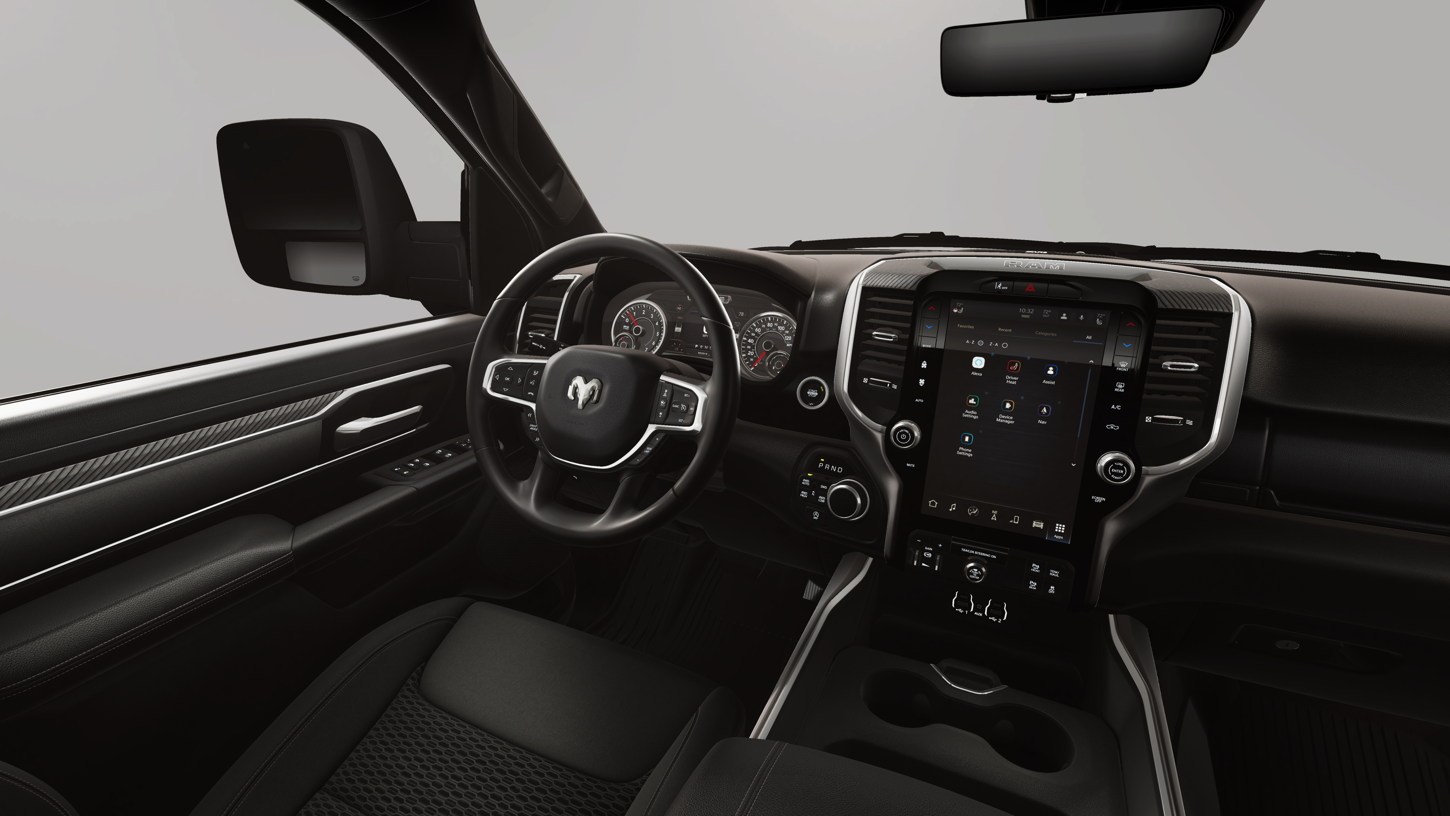 New 2026 Diamond Black Crystal Pearl-Coat Exterior Paint RAM Big Horn/Lone Star image 20