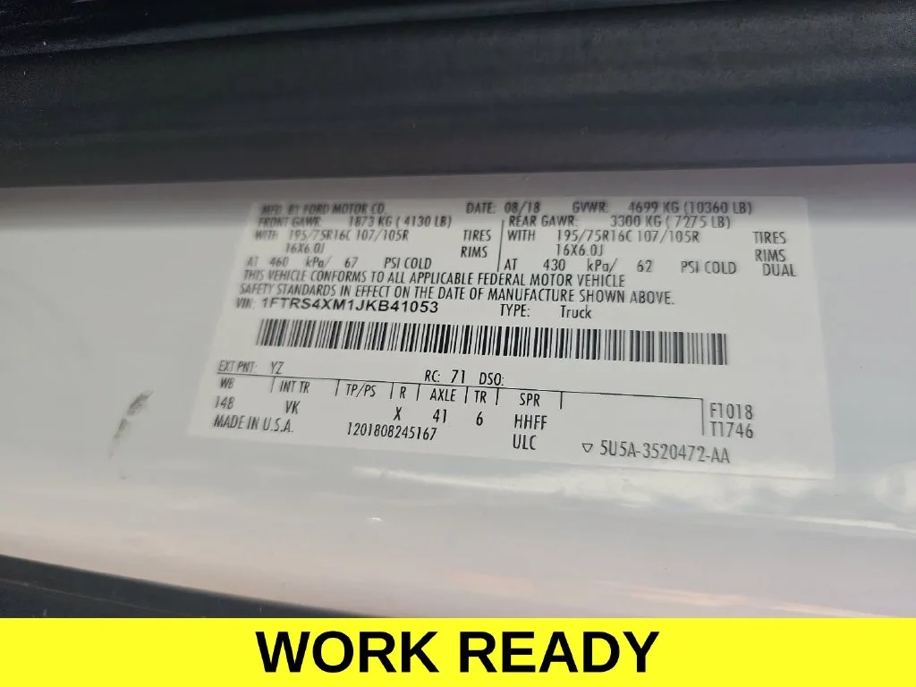 Used 2018 White Ford Base image 40