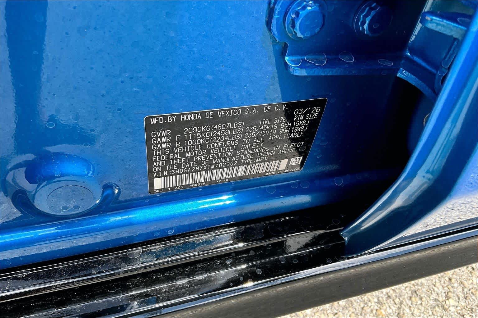 New 2026 Double Apex Blue Pearl II Acura w/A-Spec Advance Package image 21
