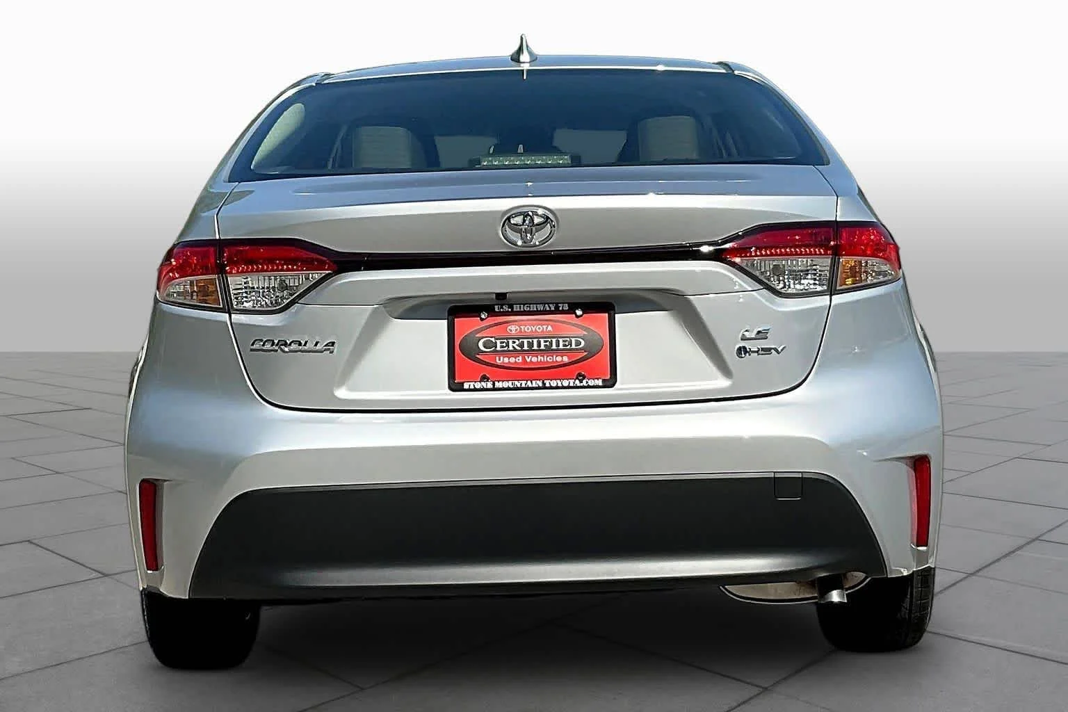 Used 2026 Classic Silver Metallic Toyota Hybrid LE image 5