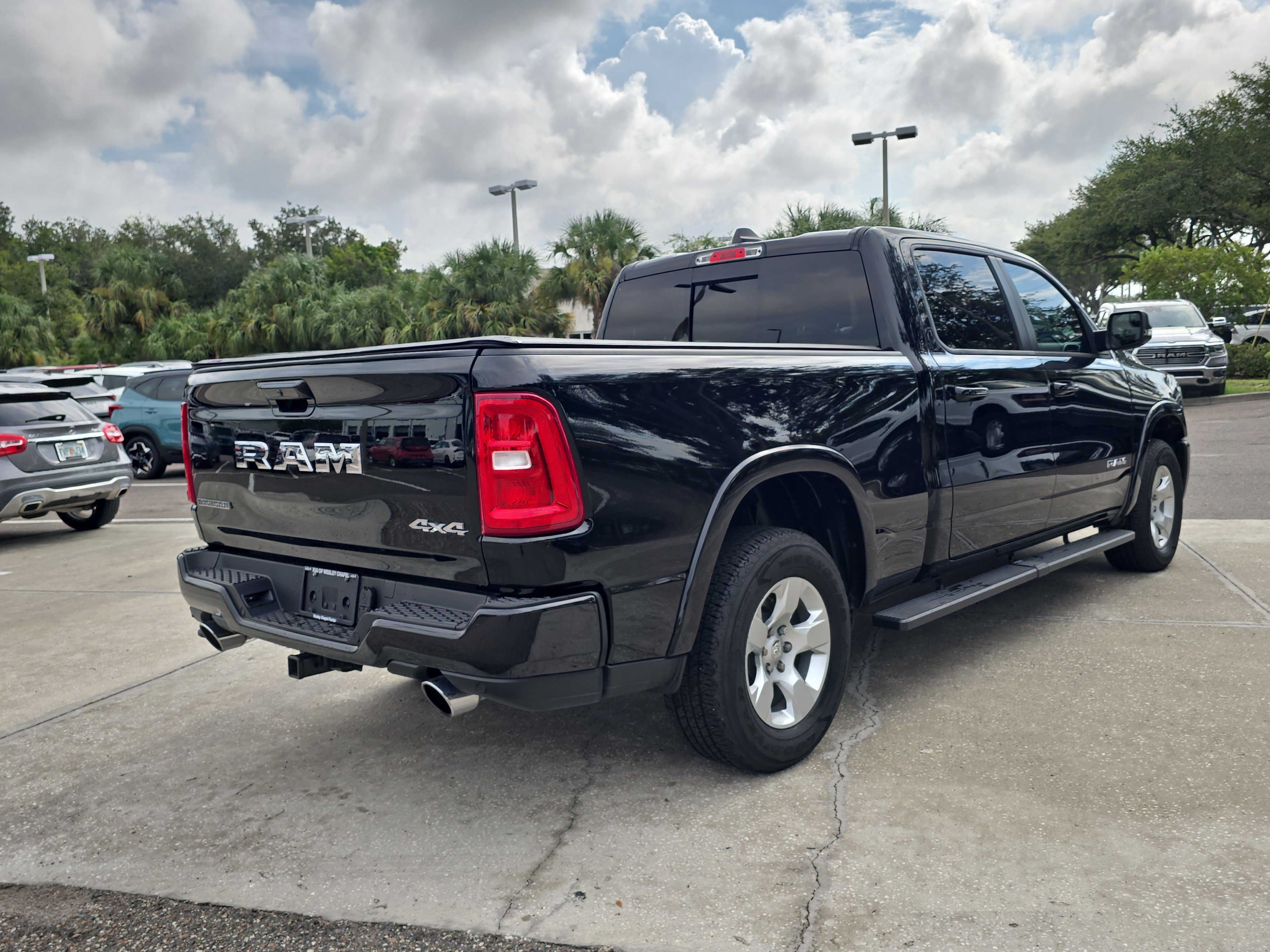 Used 2025 Diamond Black Crystal Pearlcoat Ram Big Horn image 8