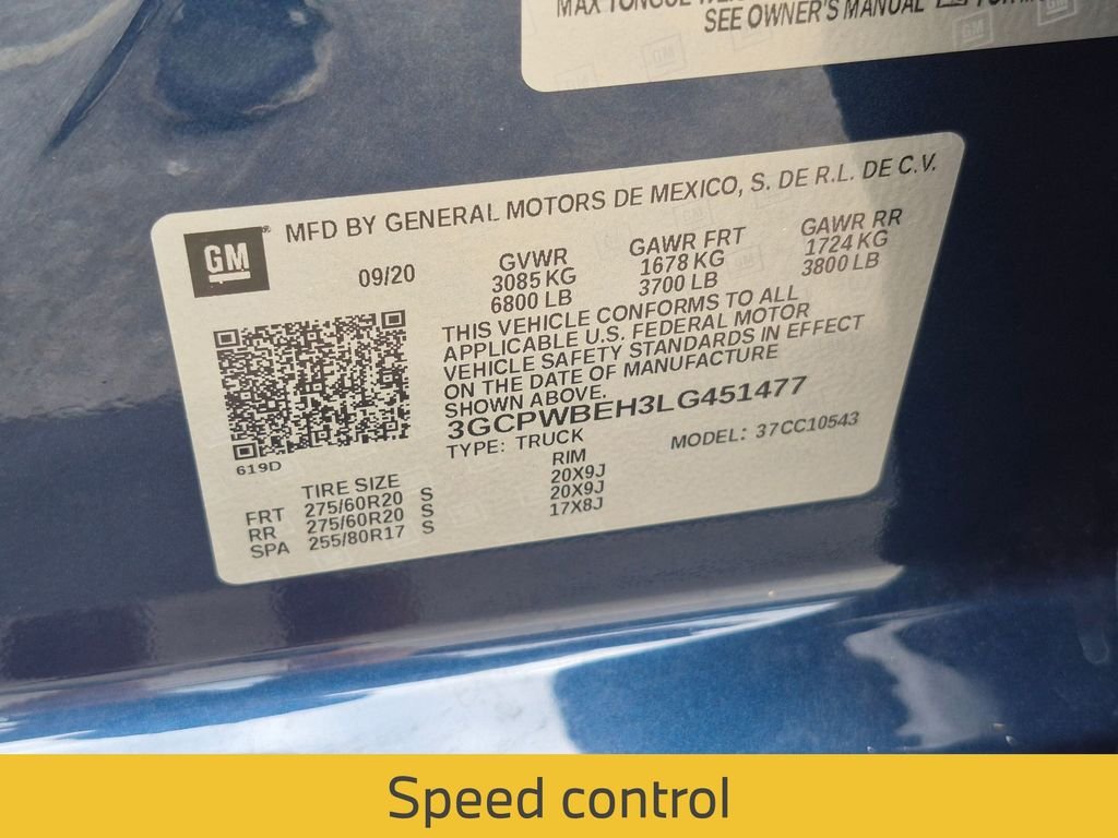 Used 2020 Blue Chevrolet Custom image 26