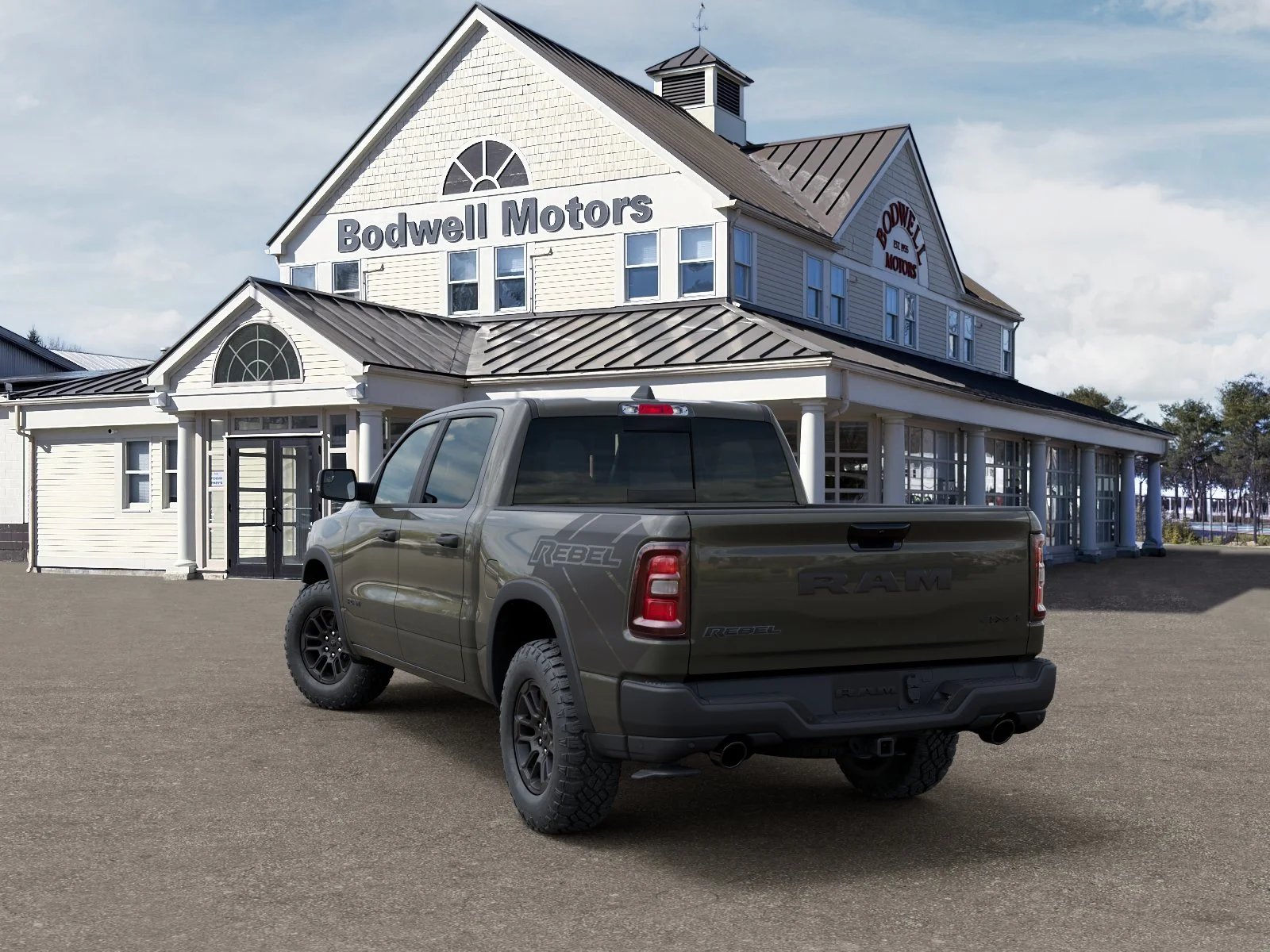 New 2027 Tank Exterior Paint RAM Rebel 4x4 Crew Cab 5