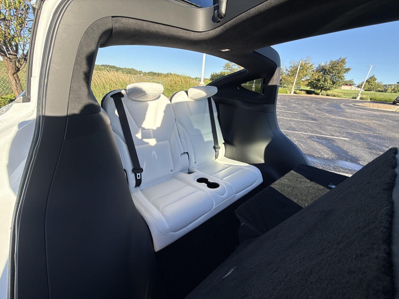 Used 2018 Pearl White Multi-Coat Tesla P100D image 23