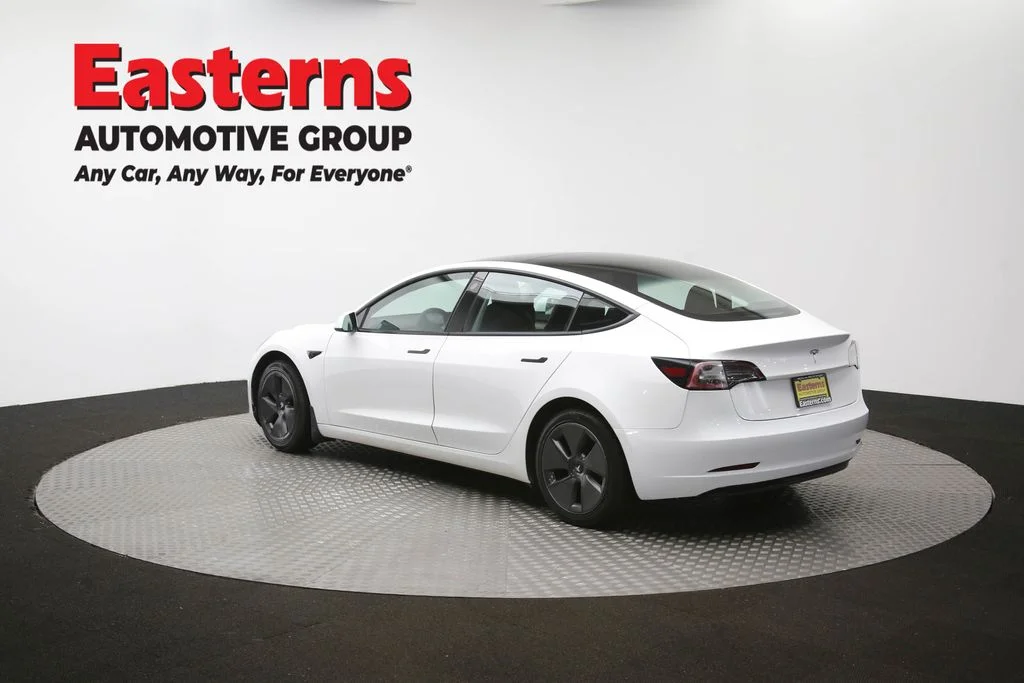 Used 2021 White Tesla Standard Range Plus image 58
