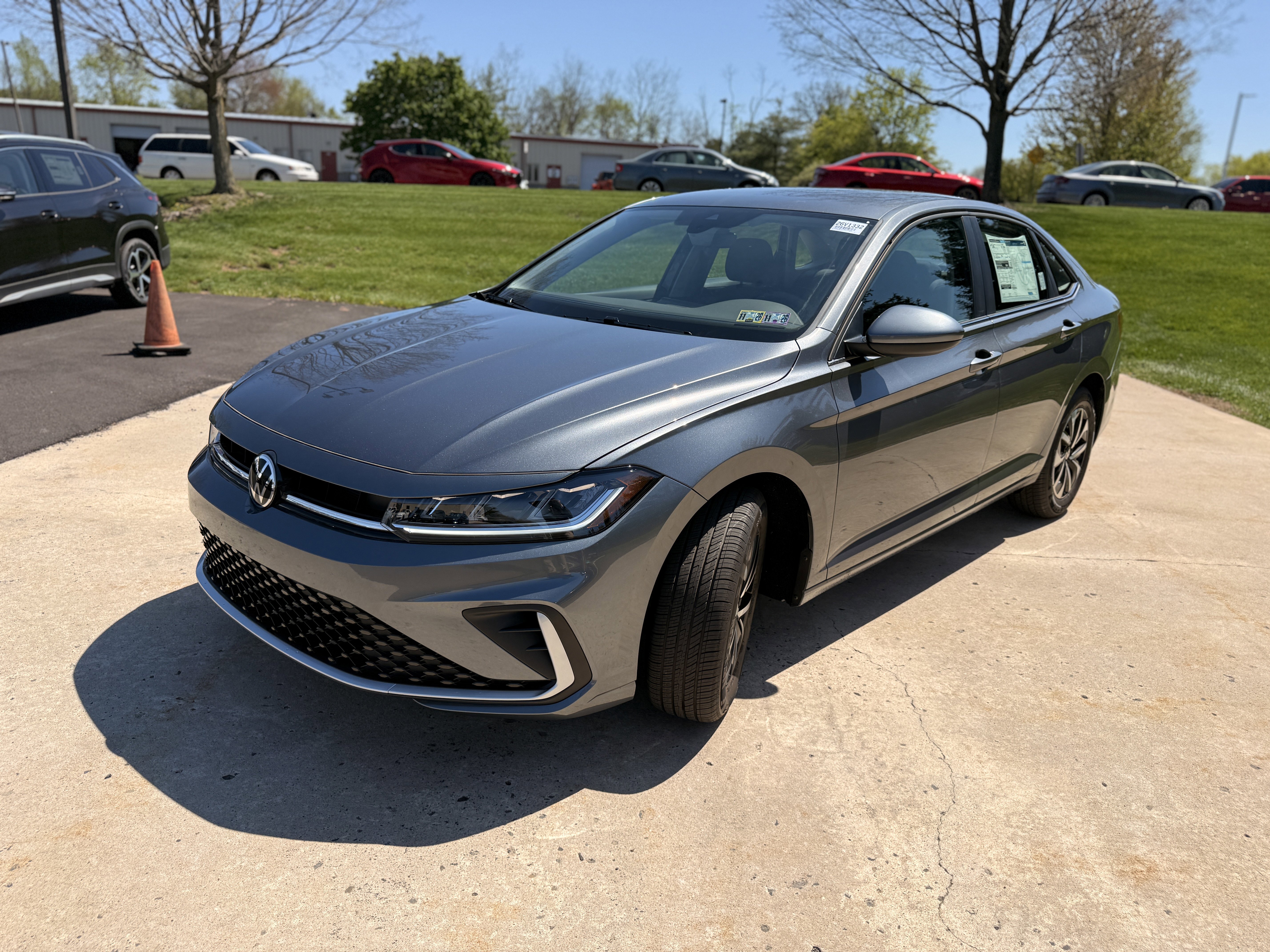 New 2026 Platinum Gray Metallic Volkswagen S image 8