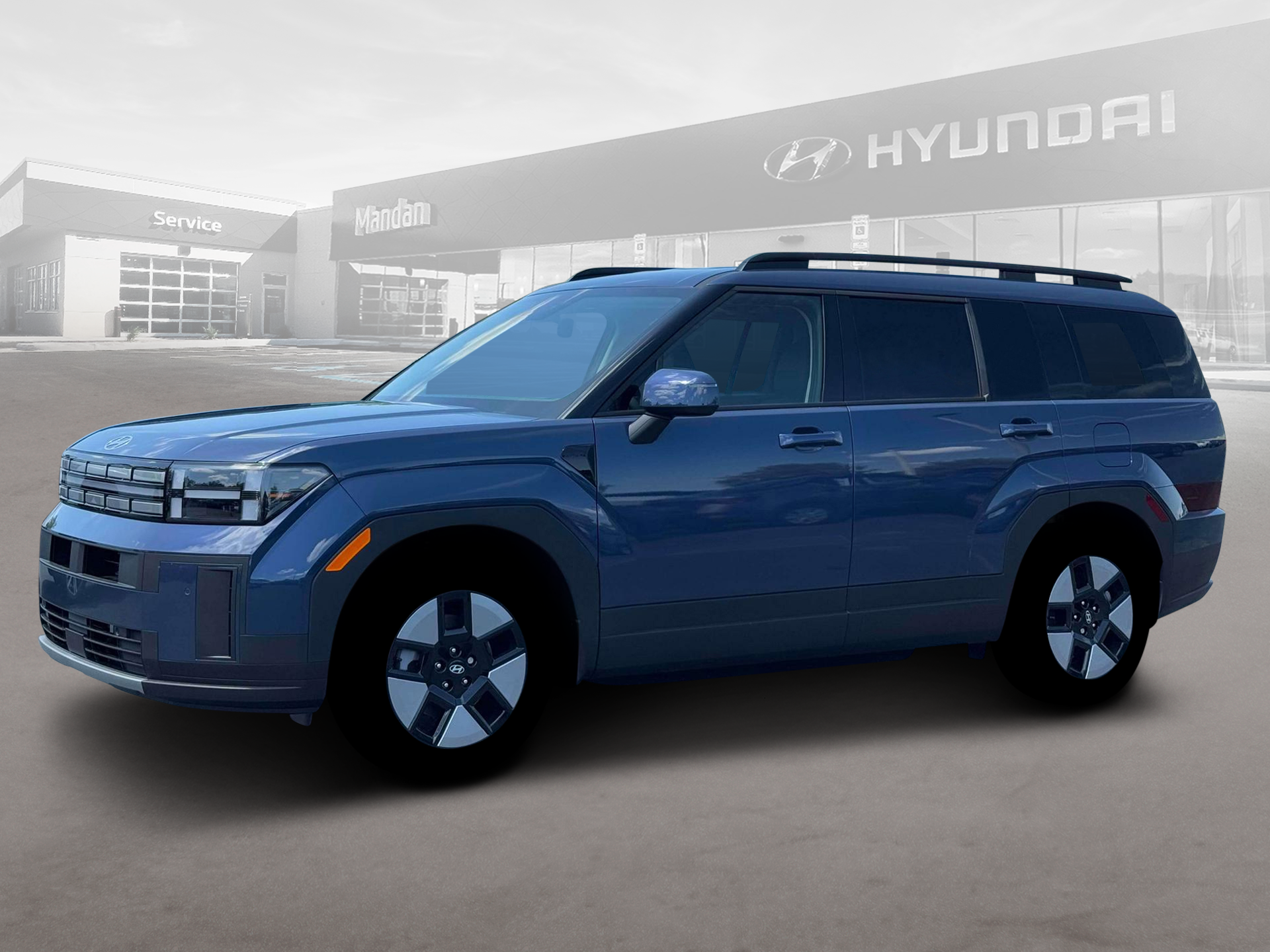 New 2026 Blue Hyundai SEL image 2