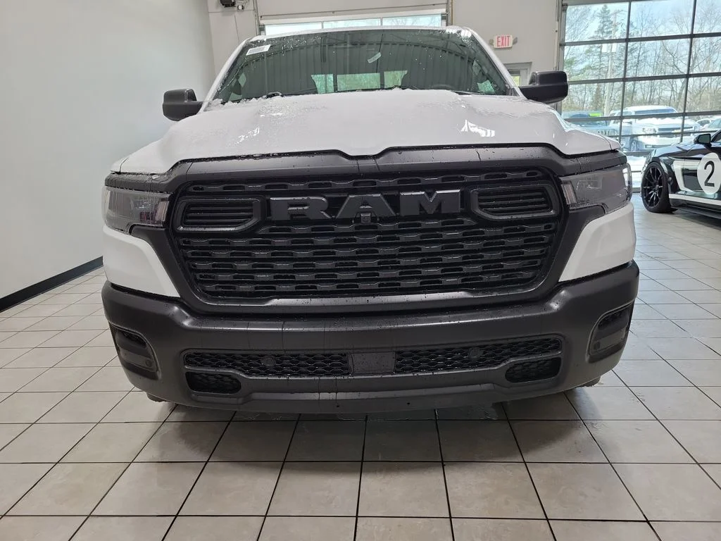 New 2025 Bright White Clear-Coat Exterior Paint RAM Tradesman image 3