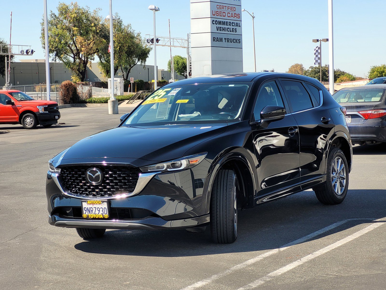 Used 2025 Jet Black Mica Mazda 2.5 S Preferred Package image 8