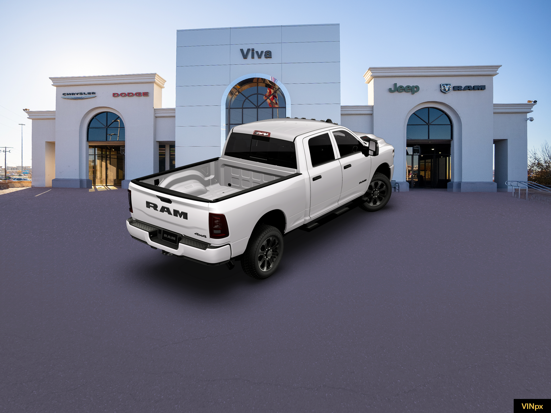 New 2027 Bright White Clear-Coat Exterior Paint RAM Black Express image 19