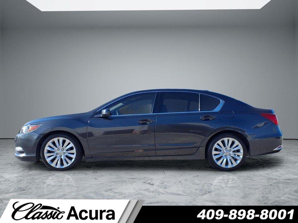 Used 2014 Gilded Pewter Metallic Acura 4dr Sdn Advance Pkg image 7
