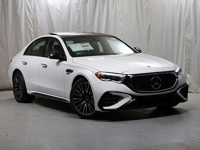 New 2026 Polar White Mercedes-Benz AMG® E 53 E 4MATIC+ Sedan image 1