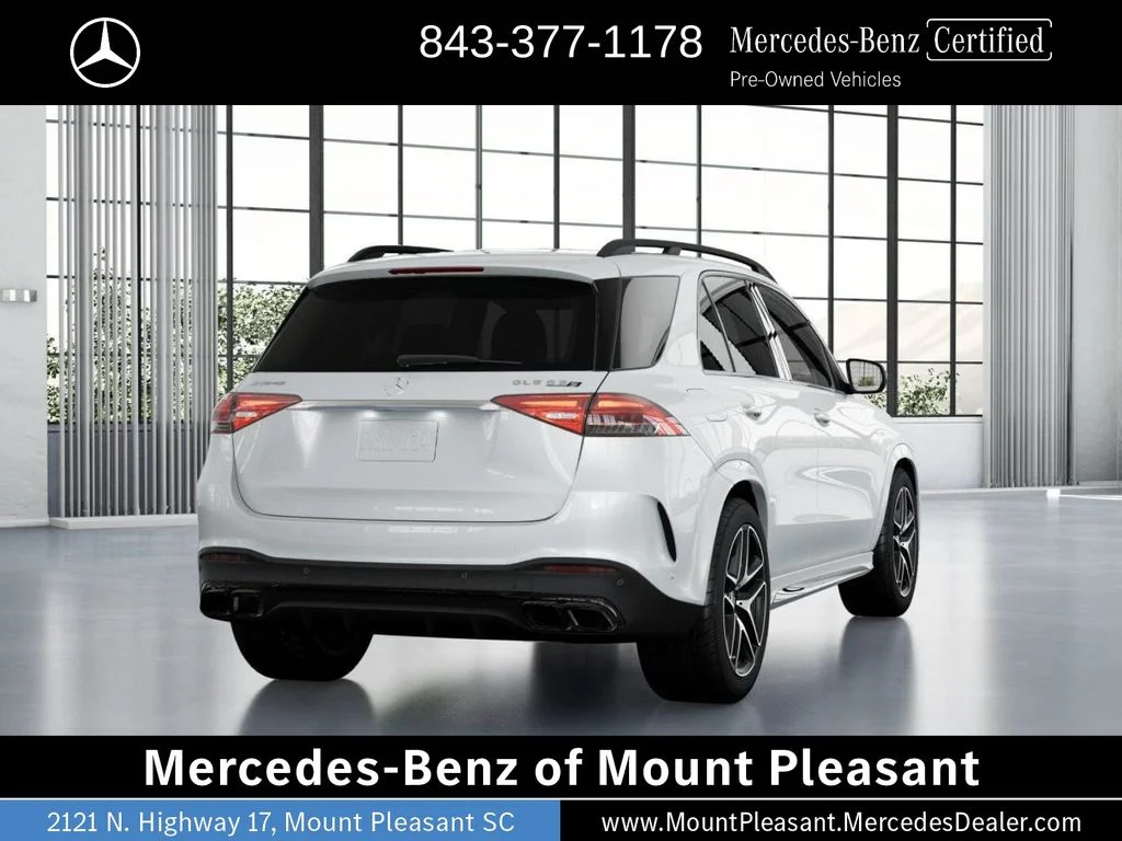Certified Used 2025 MANUFAKTUR Moonlight White Metallic Mercedes-AMG GLE 63 S AMG® image 23