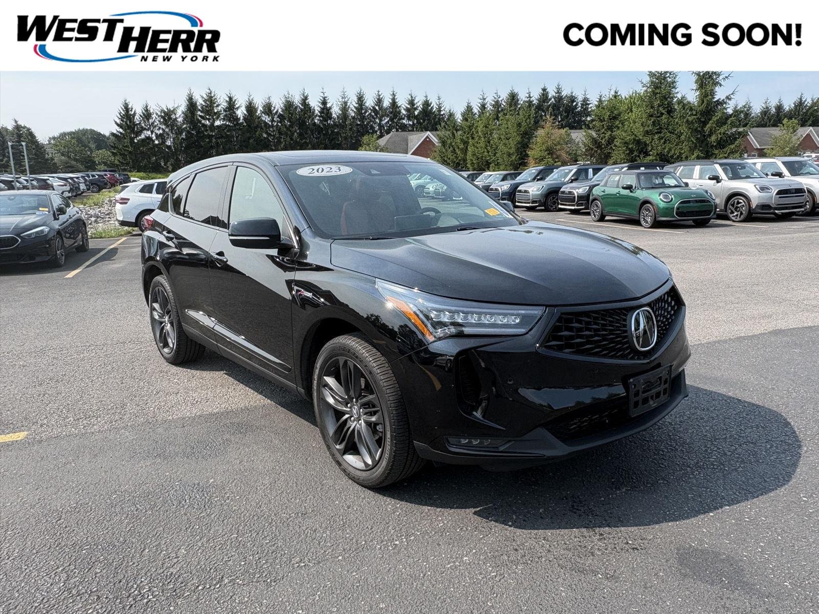 Used 2023 Majestic Black Pearl Acura SH-AWD w/A-SPEC image 1