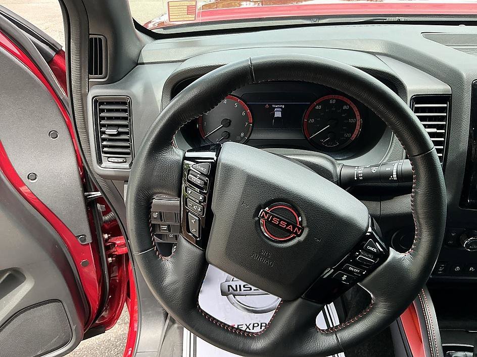 Used 2022 Cardinal Red Tricoat Nissan PRO-X image 14