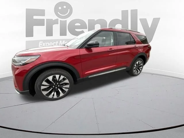 New 2026 Rapid Red Metallic Tinted Clearcoat Ford Platinum™ image 2