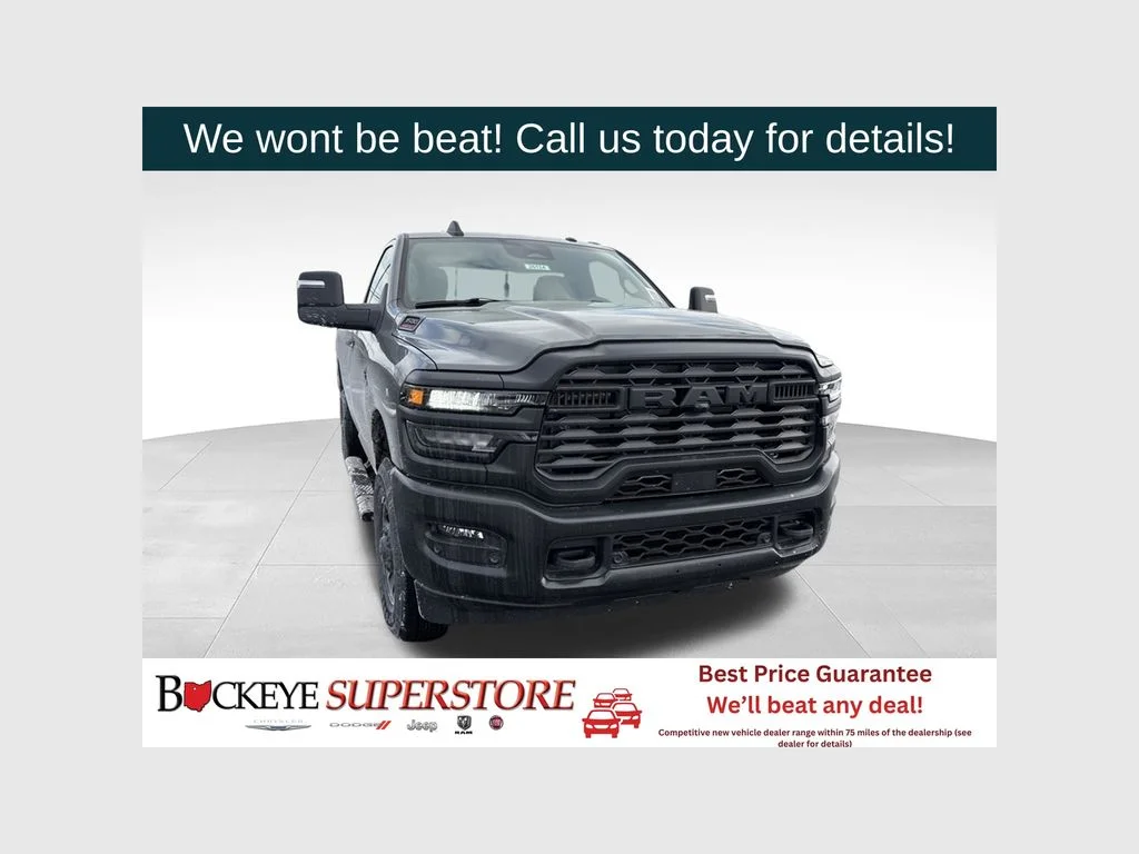 New 2026 Ceramic Gray Clear-Coat Exterior Paint RAM TRADESMAN image 1