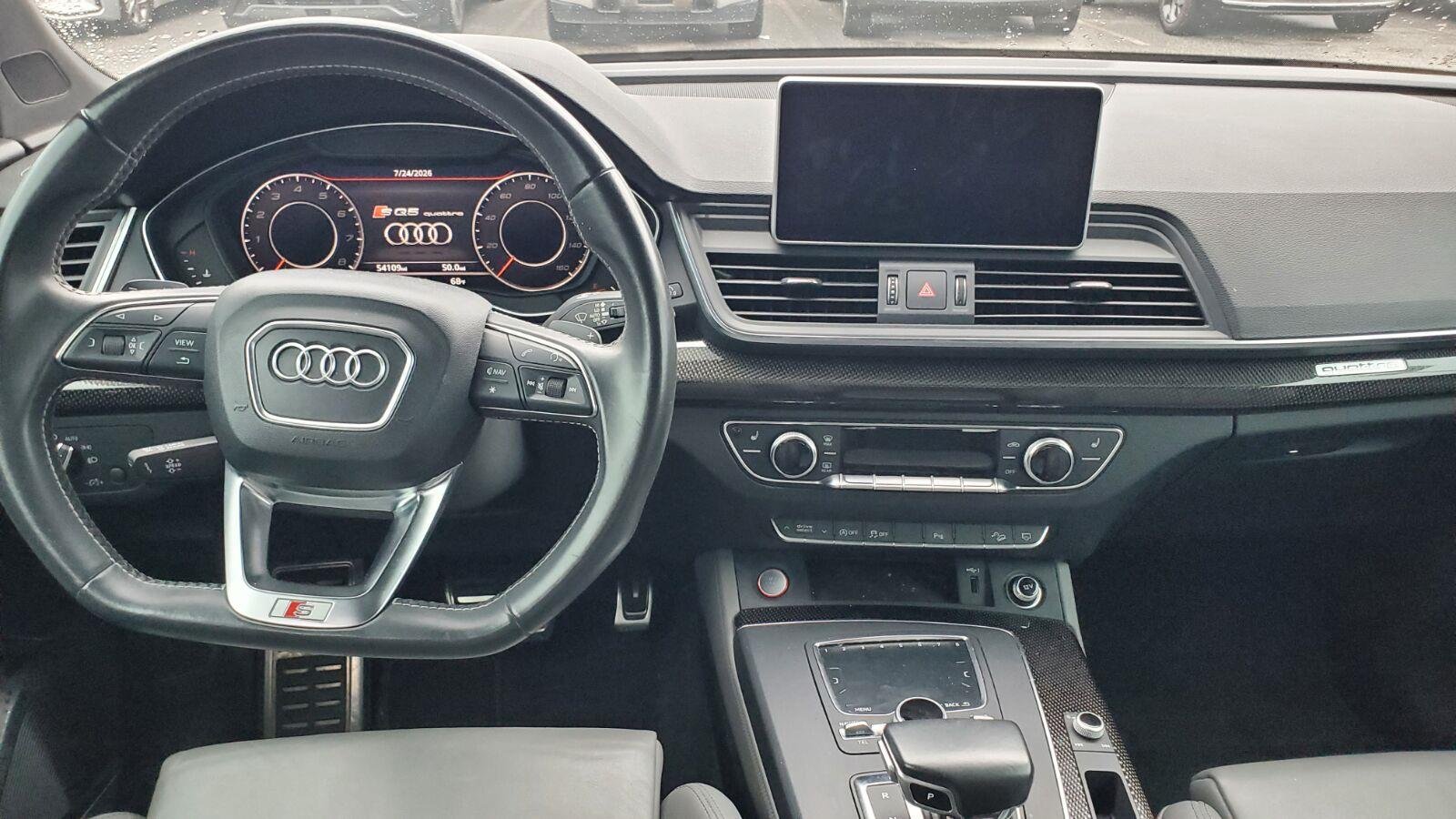 Used 2018 Daytona Gray Pearl Effect Audi Premium Plus image 7