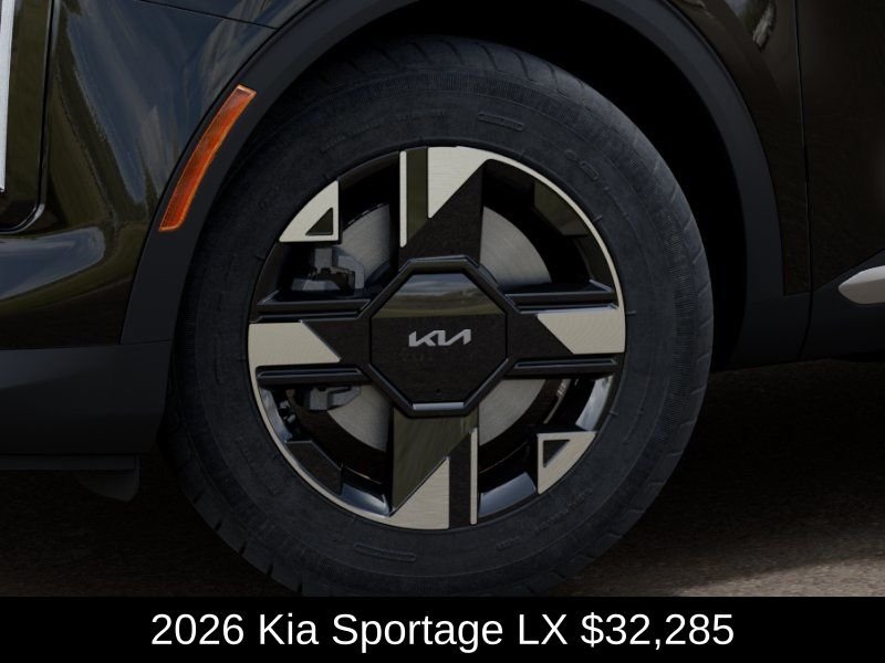 New 2026 Ebony Black Kia LX image 9