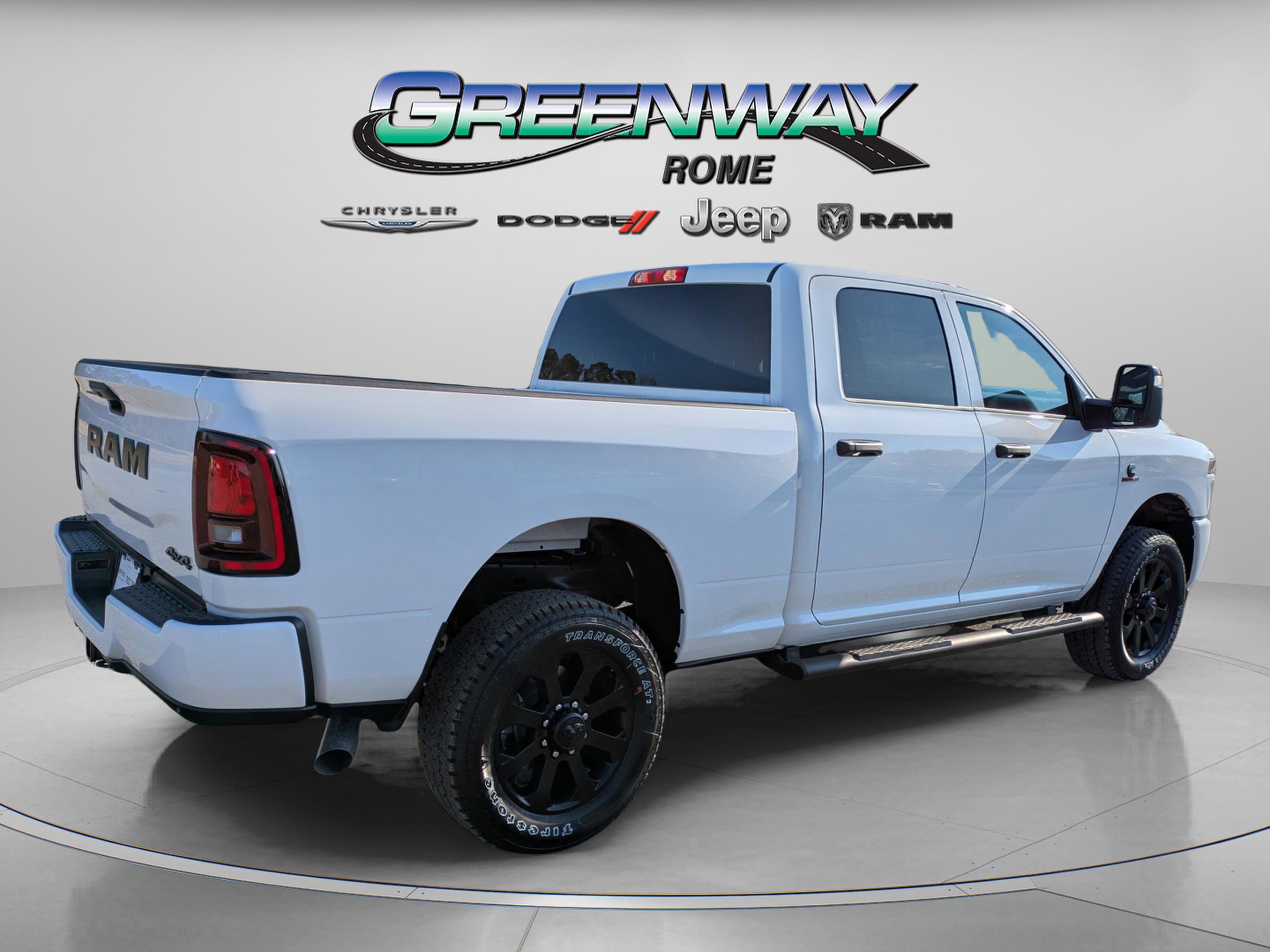 New 2026 Bright White Clearcoat Ram Black Express image 8