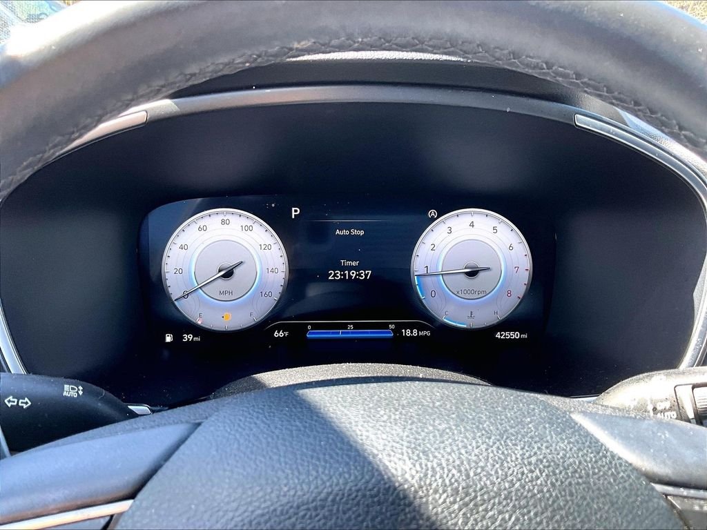Used 2023 Blue Hyundai Limited image 12