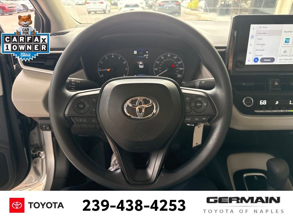 Certified Used 2025 Silver Toyota LE image 12