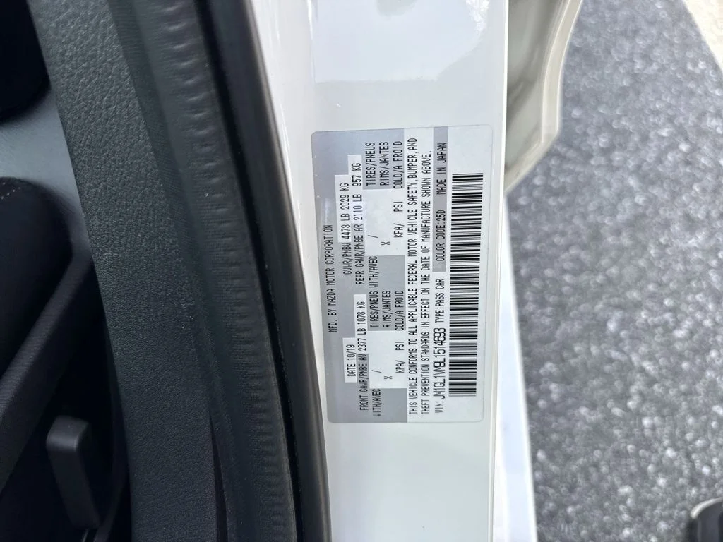 Used 2020 Snowflake White Pearl Mica Mazda Touring image 61