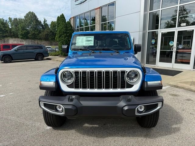 New 2026 Hydro Blue Pearl-Coat Exterior Paint Jeep Sahara image 10