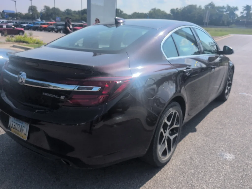 Used 2017 Black Cherry Metallic Buick Sport Touring image 5