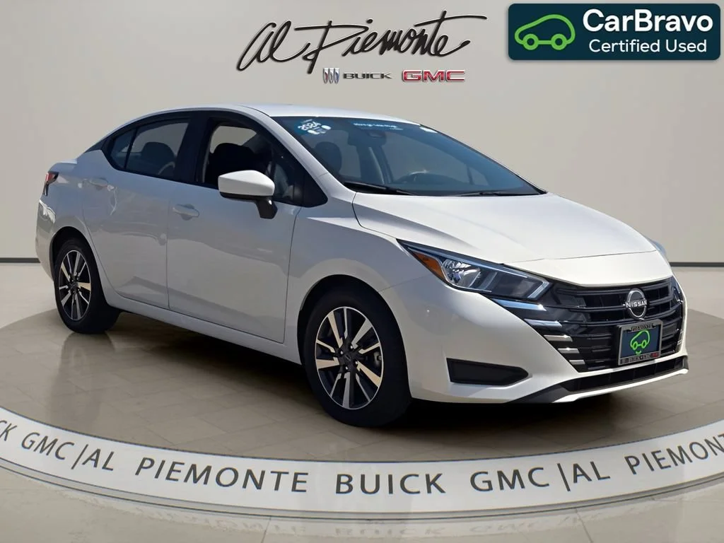 Certified Used 2024 Aspen White Trico Nissan SV image 1