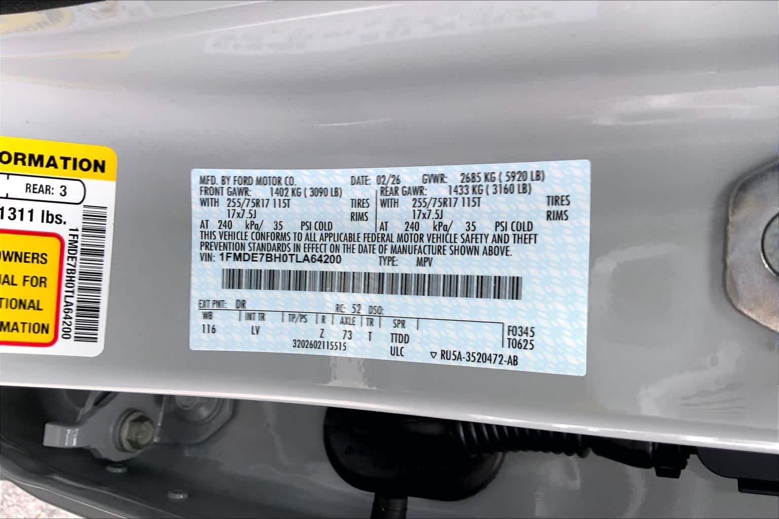 New 2026 Avalanche Ford Big Bend® image 18