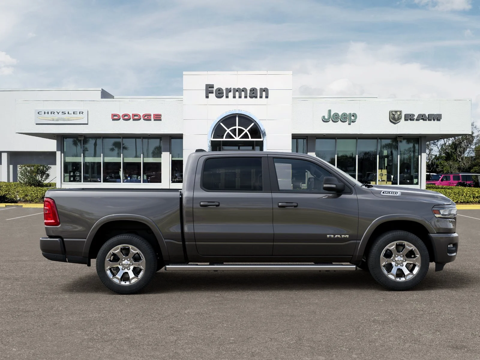New 2026 Granite Crystal Metallic Clear-Coat Exterior Paint RAM Big Horn/Lone Star image 52