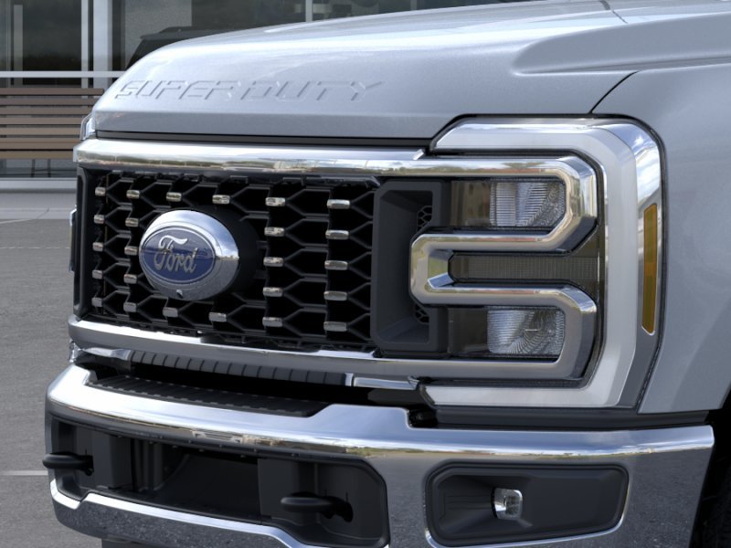 New 2026 Glacier Gray Metallic Tri-Coat Ford F-350® Lariat® image 46