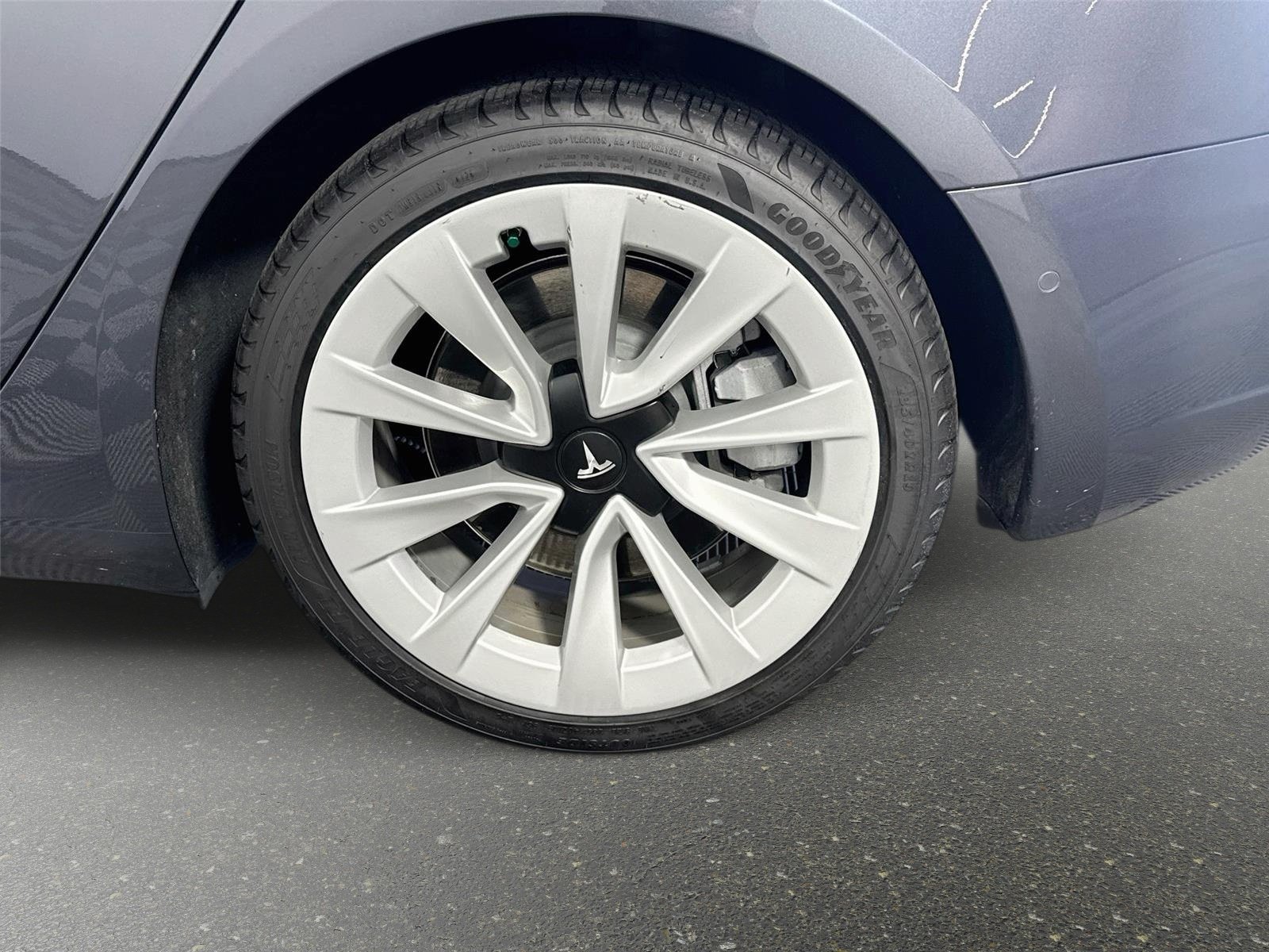 Used 2022 Gray Tesla Base image 28