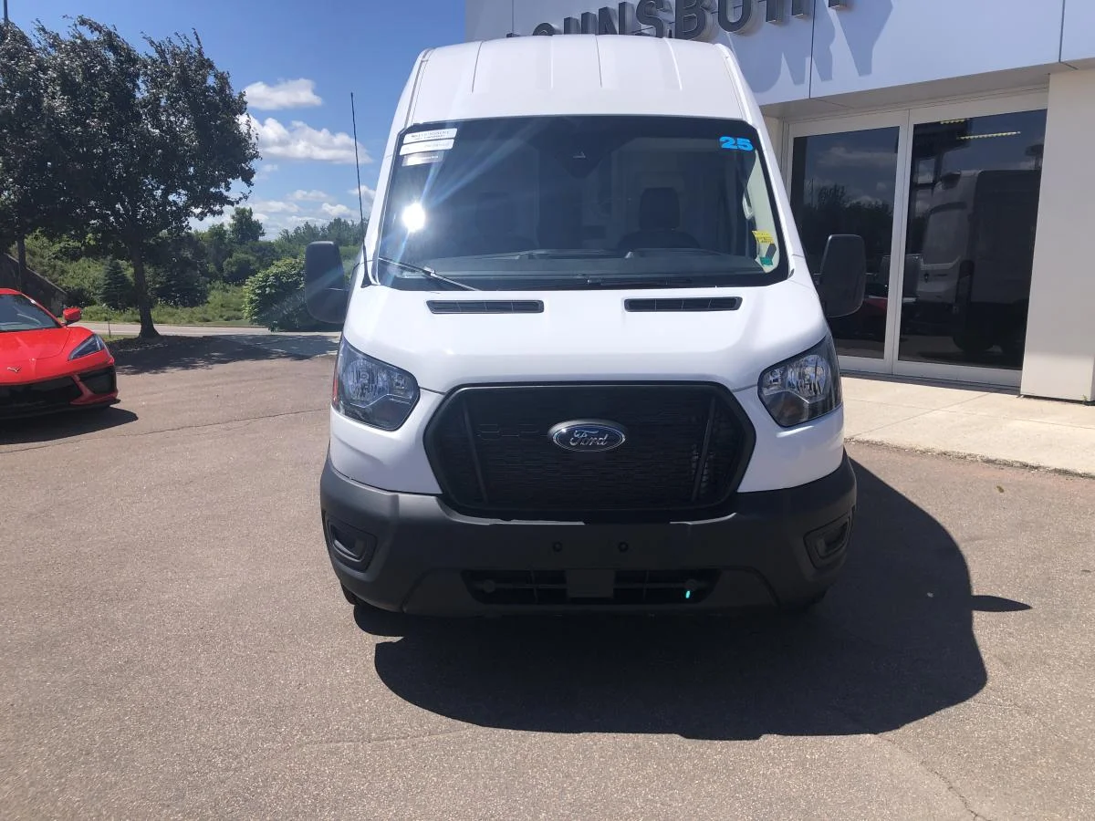 Used 2025 White Ford T-250 148" Hi Rf 9070 GVWR AWD image 3