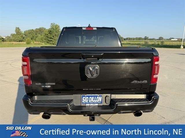 Used 2023 Diamond Black Crystal Pearlcoat Ram Laramie image 5