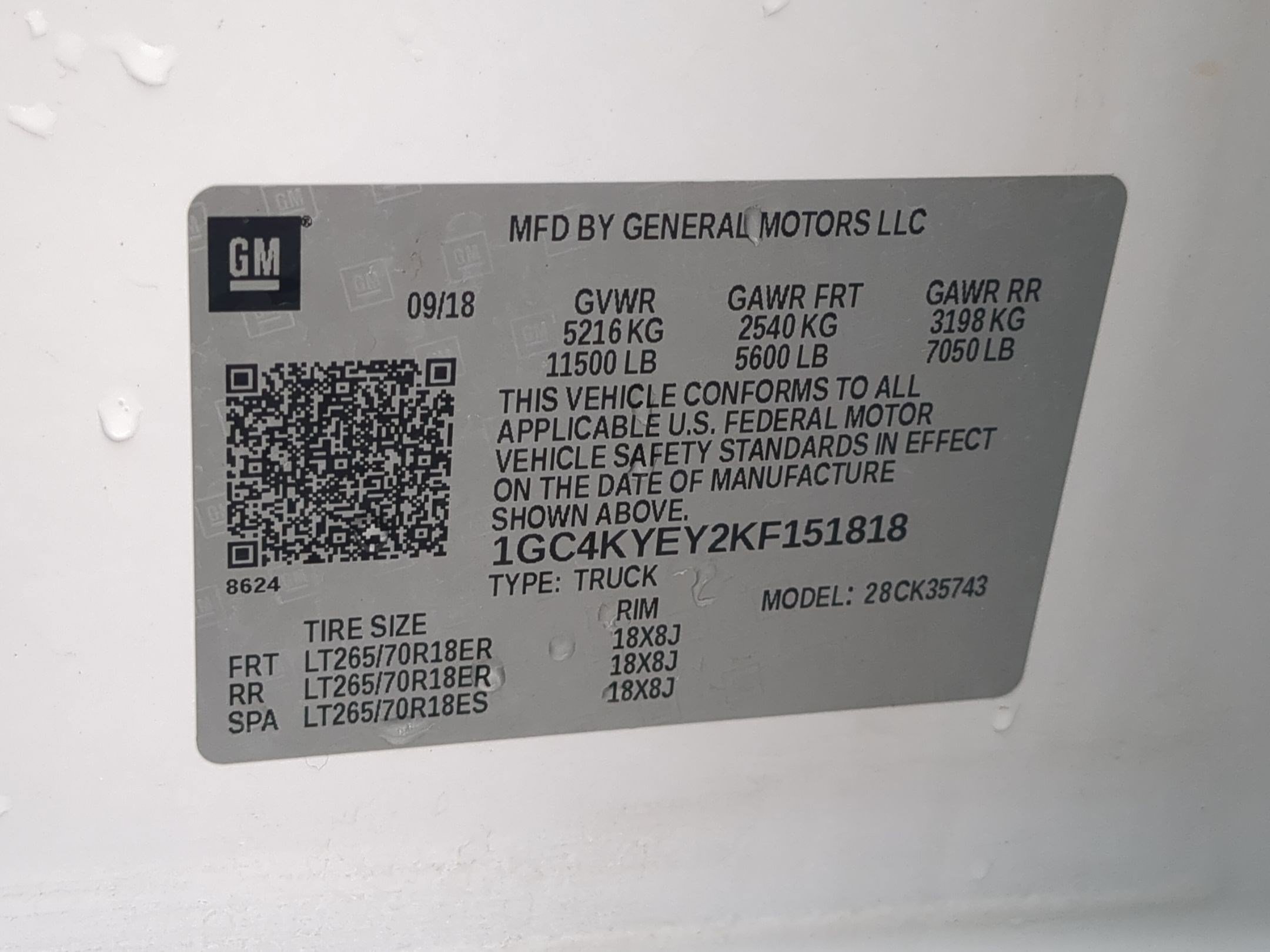 Used 2019 SUMMIT WHITE Chevrolet High Country image 32