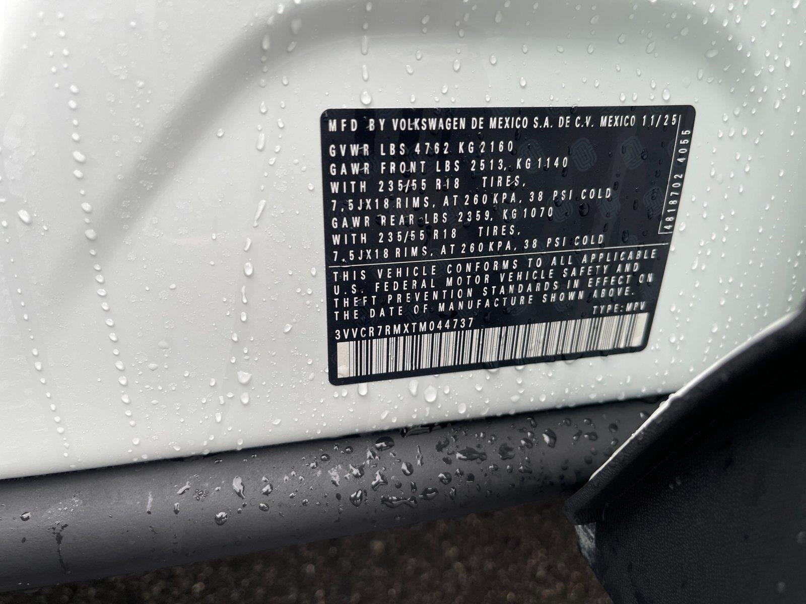 2026 Volkswagen Tiguan S - Photo 12