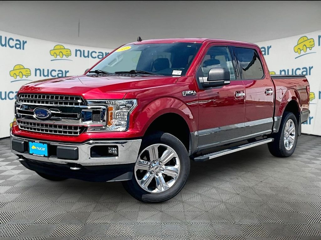 Used 2020 Red Ford XLT image 3