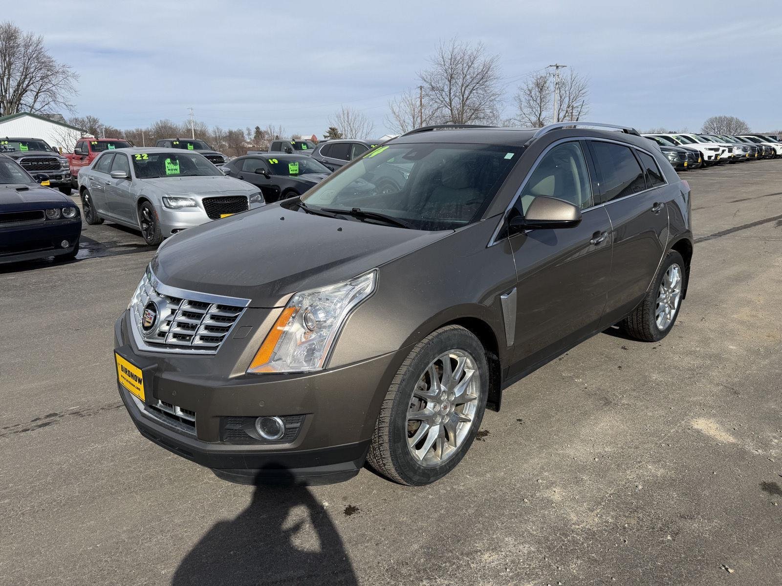 Used 2014 Cadillac SRX Premium Collection with VIN 3GYFNGE39ES590703 for sale in Monona, IA