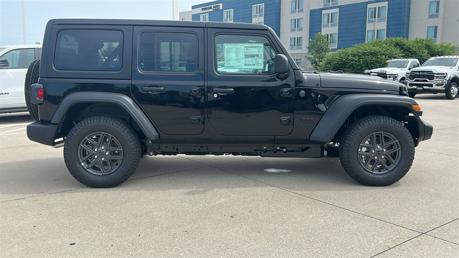New 2026 Black Clearcoat Jeep Sport S image 3