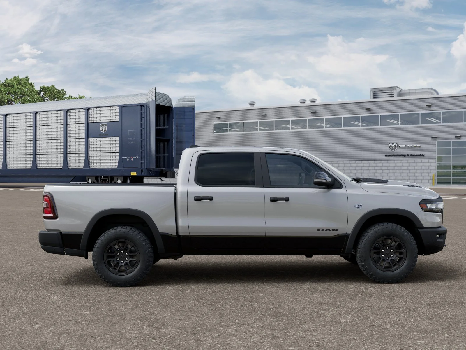 New 2026 Silver Zynith Exterior Paint RAM Rebel image 12