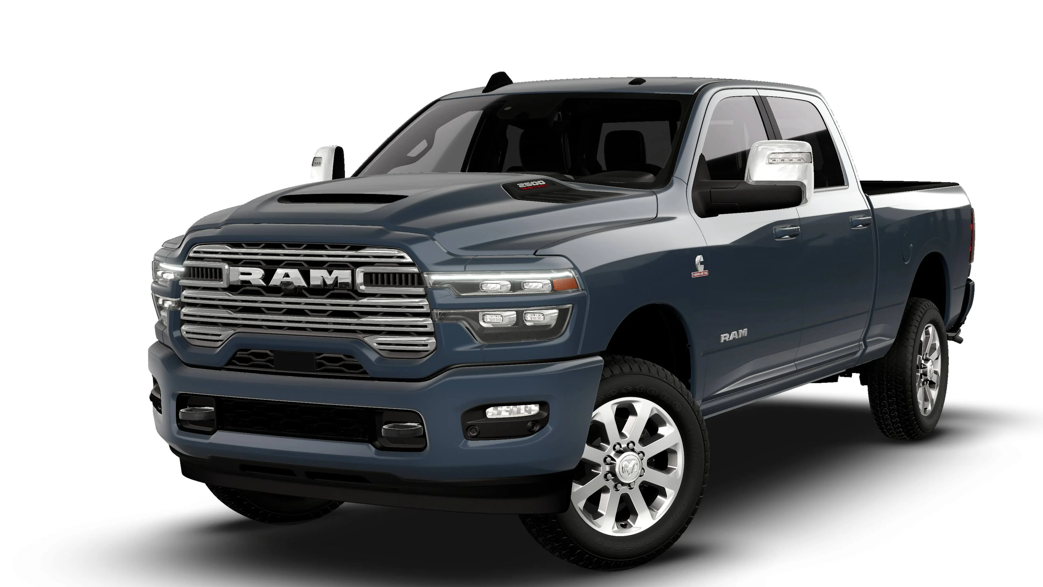 New 2026 Forged Blue Metallic Exterior Paint RAM LARAMIE image 13