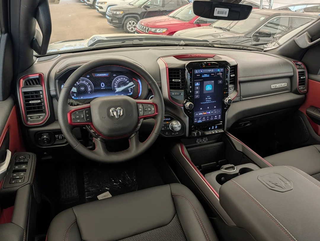 New 2026 White RAM Rebel - - 4x4 - 420HP Turbo I6 - Adaptive Cruise Control - Park Assist & More! image 26
