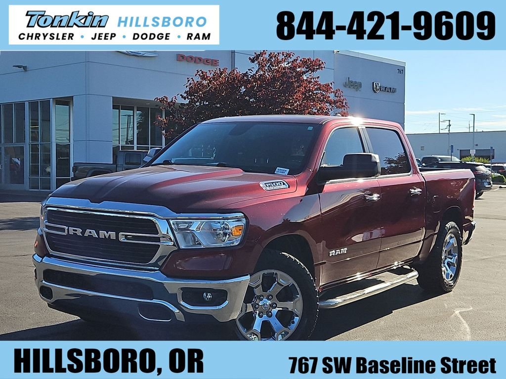 Used 2019 Delmonico Red Pearlcoat Ram Big Horn/Lone Star image 1