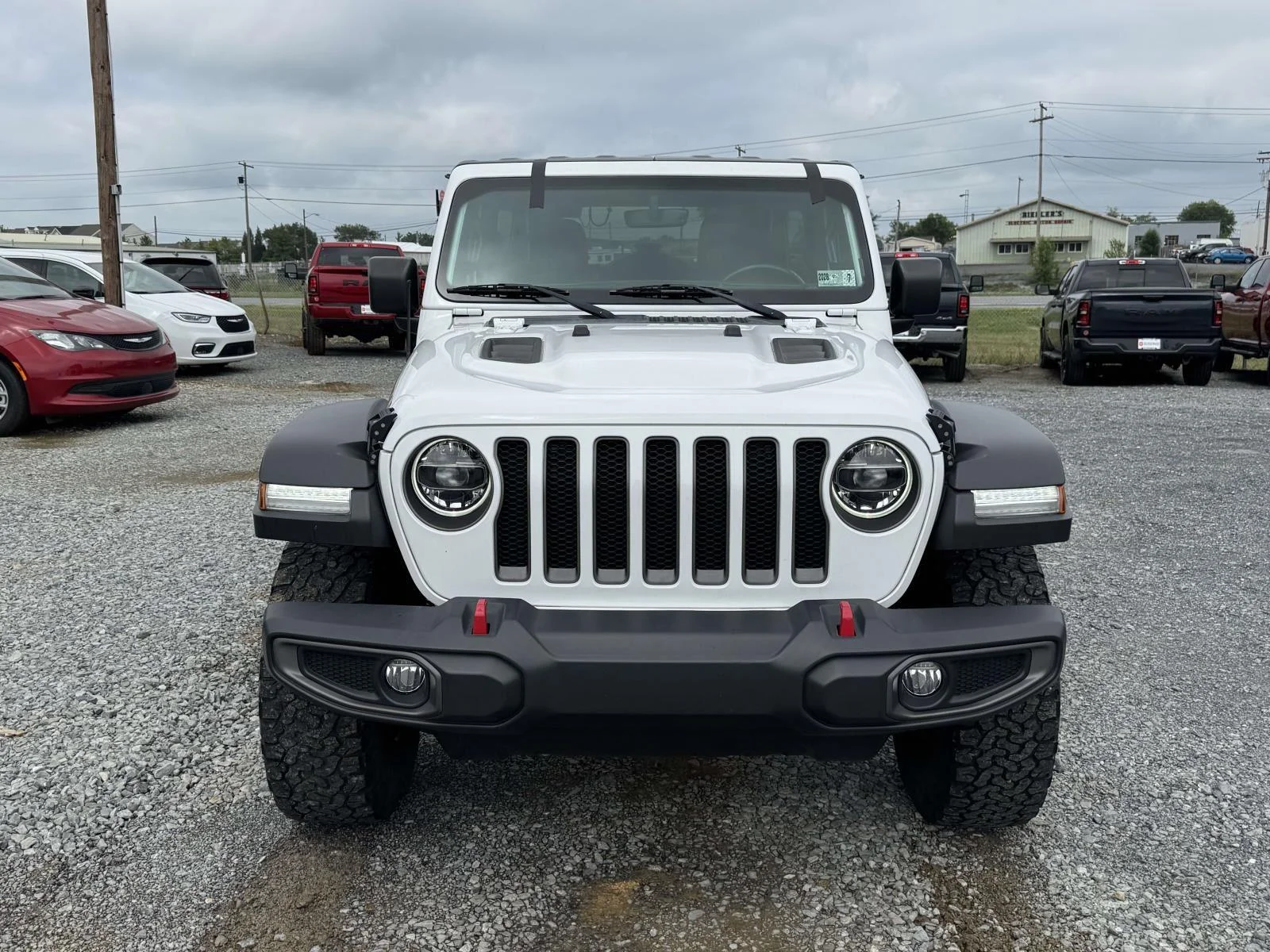 Used 2020 Bright White Clearcoat Jeep Rubicon image 28