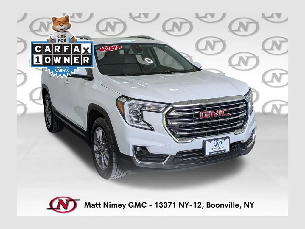 Used 2023 Summit White GMC SLT image 1