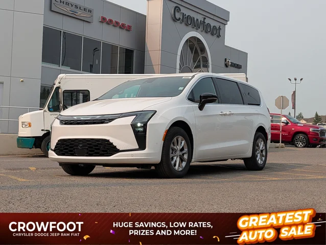 2027 Chrysler Pacifica Select - - AWD - Safety Sphere Pkg w/ 360 Cam - Stow n Go Seats & More!